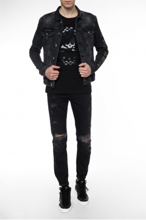 'ironic' denim jacket, zdjęcie 2 'ironic' denim jacket od Philipp Plein